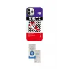 ieg™ iPhone 12 Pro Max Kılıf Siluet Çizgi Koleksiyonu - Şeffaf Royal Nano Ekran Koruyucu