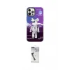 ieg™ iPhone 12 Pro Max Kılıf Siluet Çizgi Koleksiyonu - Şeffaf Uv Polymer Nano Ekran Koruyucu
