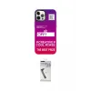 ieg™ iPhone 12 Pro Max Kılıf Siluet Çizgi Koleksiyonu - Şeffaf Uv Polymer Nano Ekran Koruyucu