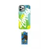 ieg™ iPhone 12 Pro Max Kılıf Siluet Çizgi Koleksiyonu - Siyah 18D Cam Ekran Koruyucu