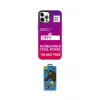 ieg™ iPhone 12 Pro Max Kılıf Siluet Çizgi Koleksiyonu - Siyah 18D Cam Ekran Koruyucu