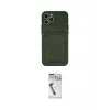 ieg™ iPhone 12 Pro Max Kılıf Vadi Çizgi Prime - Şeffaf Uv Polymer Nano Ekran Koruyucu