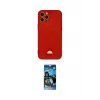 ieg™ iPhone 12 Pro Max Kılıf Vadi Çizgi Prime - Siyah 34D Izgaralı Cam