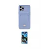 ieg™ iPhone 12 Pro Max Kılıf Vadi Çizgi Prime - Siyah 34D Izgaralı Cam