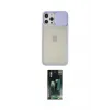 ieg™ iPhone 12 Pro Max Kılıf Vadi Çizgi - Şeffaf 360 Full Body Arka Koruyucu