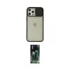 ieg™ iPhone 12 Pro Max Kılıf Vadi Çizgi - Şeffaf 360 Full Body Arka Koruyucu