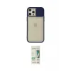 ieg™ iPhone 12 Pro Max Kılıf Vadi Çizgi - Siyah 20D Premium Cam Ekran Koruyucu