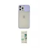 ieg™ iPhone 12 Pro Max Kılıf Vadi Çizgi - Siyah 20D Premium Cam Ekran Koruyucu