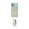 ieg™ iPhone 12 Pro Max Kılıf Vadi Çizgi - Siyah 20D Premium Cam Ekran Koruyucu