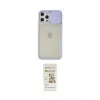 ieg™ iPhone 12 Pro Max Kılıf Vadi Çizgi - Siyah Mat Seramik Nano Ekran Koruyucu