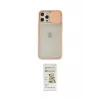ieg™ iPhone 12 Pro Max Kılıf Vadi Çizgi - Siyah Mat Seramik Nano Ekran Koruyucu