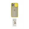 ieg™ iPhone 12 Pro Max Kılıf Vadi Çizgi - Siyah Mat Seramik Nano Ekran Koruyucu