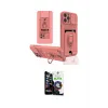 ieg™ iPhone 12 Pro Max Kılıf Vadi Form Prime - Şeffaf Temperli Cam Ekran Koruyucu