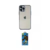 ieg™ iPhone 12 Pro Max Kılıf Vadi Minimal - Siyah 18D Cam Ekran Koruyucu