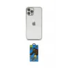 ieg™ iPhone 12 Pro Max Kılıf Vadi Minimal - Siyah 18D Cam Ekran Koruyucu