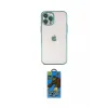 ieg™ iPhone 12 Pro Max Kılıf Vadi Minimal - Siyah 18D Cam Ekran Koruyucu