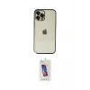 ieg™ iPhone 12 Pro Max Kılıf Vadi Minimal - Siyah Joko 5D Cam