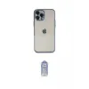 ieg™ iPhone 12 Pro Max Kılıf Vadi Minimal - Siyah Joko Magic 5D Cam