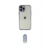 ieg™ iPhone 12 Pro Max Kılıf Vadi Minimal - Siyah Joko Magic 5D Cam
