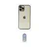 ieg™ iPhone 12 Pro Max Kılıf Vadi Minimal - Siyah Joko Magic 5D Cam