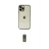 ieg™ iPhone 12 Pro Max Kılıf Vadi Minimal - Siyah Joko Magic 5D Hayalet Cam