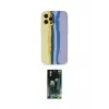 ieg™ iPhone 12 Pro Max Kılıf Yadigar Çizgi - Şeffaf 360 Full Body Arka Koruyucu