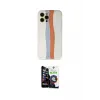 ieg™ iPhone 12 Pro Max Kılıf Yadigar Çizgi - Şeffaf Temperli Cam Ekran Koruyucu