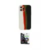ieg™ iPhone 12 Pro Max Kılıf Yadigar Çizgi - Şeffaf Temperli Cam Ekran Koruyucu