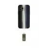 ieg™ iPhone 12 Pro Max Kılıf Yadigar Çizgi - Siyah Joko Magic 5D Hayalet Cam