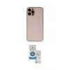 ieg™ iPhone 12 Pro Max Kılıf Yadigar Klasik - Şeffaf Royal Nano Ekran Koruyucu