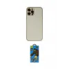 ieg™ iPhone 12 Pro Max Kılıf Yadigar Klasik - Siyah 18D Cam Ekran Koruyucu