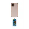 ieg™ iPhone 12 Pro Max Kılıf Yadigar Klasik - Siyah 18D Cam Ekran Koruyucu
