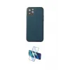 ieg™ iPhone 12 Pro Max Kılıf Yadigar Klasik - Siyah 3D Antistatik Cam Ekran Koruyucu