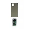 ieg™ iPhone 12 Pro Max Kılıf Yadigar Yansıma Serisi - Şeffaf 360 Full Body Arka Koruyucu