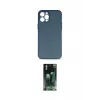 ieg™ iPhone 12 Pro Max Kılıf Yadigar Yansıma Serisi - Şeffaf 360 Full Body Arka Koruyucu