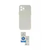 ieg™ iPhone 12 Pro Max Kılıf Yadigar Yansıma Serisi - Şeffaf Royal Nano Ekran Koruyucu
