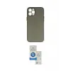 ieg™ iPhone 12 Pro Max Kılıf Yadigar Yansıma Serisi - Şeffaf Royal Nano Ekran Koruyucu