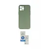 ieg™ iPhone 12 Pro Max Kılıf Yadigar Yansıma Serisi - Şeffaf Royal Nano Ekran Koruyucu
