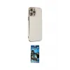 ieg™ iPhone 12 Pro Max Kılıf Yankı Serisi - Siyah 34D Izgaralı Cam