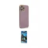 ieg™ iPhone 12 Pro Max Kılıf Yankı Serisi - Siyah 34D Izgaralı Cam