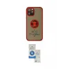 ieg™ iPhone 12 Pro Max Kılıf Yörünge Çizgi - Şeffaf Royal Nano Ekran Koruyucu