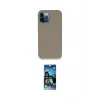 ieg™ iPhone 12 Pro Max Kılıf Zirve Modern Özel Seri - Siyah 34D Izgaralı Cam