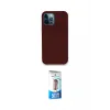 ieg™ iPhone 12 Pro Max Kılıf Zirve Modern Özel Seri - Siyah 5D Eko Cam Ekran Koruyucu