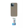 ieg™ iPhone 12 Pro Max Kılıf Zirve Modern Özel Seri - Siyah 5D Eko Cam Ekran Koruyucu