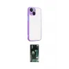 ieg™ iPhone 13 Kılıf Ahenk Çizgi Serisi - Şeffaf 360 Full Body Arka Koruyucu