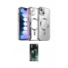 ieg™ iPhone 13 Kılıf Nova Işık Özel Seri - Şeffaf 360 Full Body Arka Koruyucu