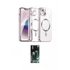 ieg™ iPhone 13 Kılıf Nova Işık Özel Seri - Şeffaf 360 Full Body Arka Koruyucu