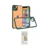 ieg™ iPhone 13 Mini Kılıf Nova Asil Özel Seri - Siyah Mat Seramik Nano Ekran Koruyucu