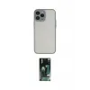 ieg™ iPhone 13 Pro Kılıf Ahenk Çizgi Serisi - Şeffaf 360 Full Body Arka Koruyucu