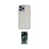 ieg™ iPhone 13 Pro Kılıf Ahenk Çizgi Serisi - Şeffaf 360 Full Body Arka Koruyucu